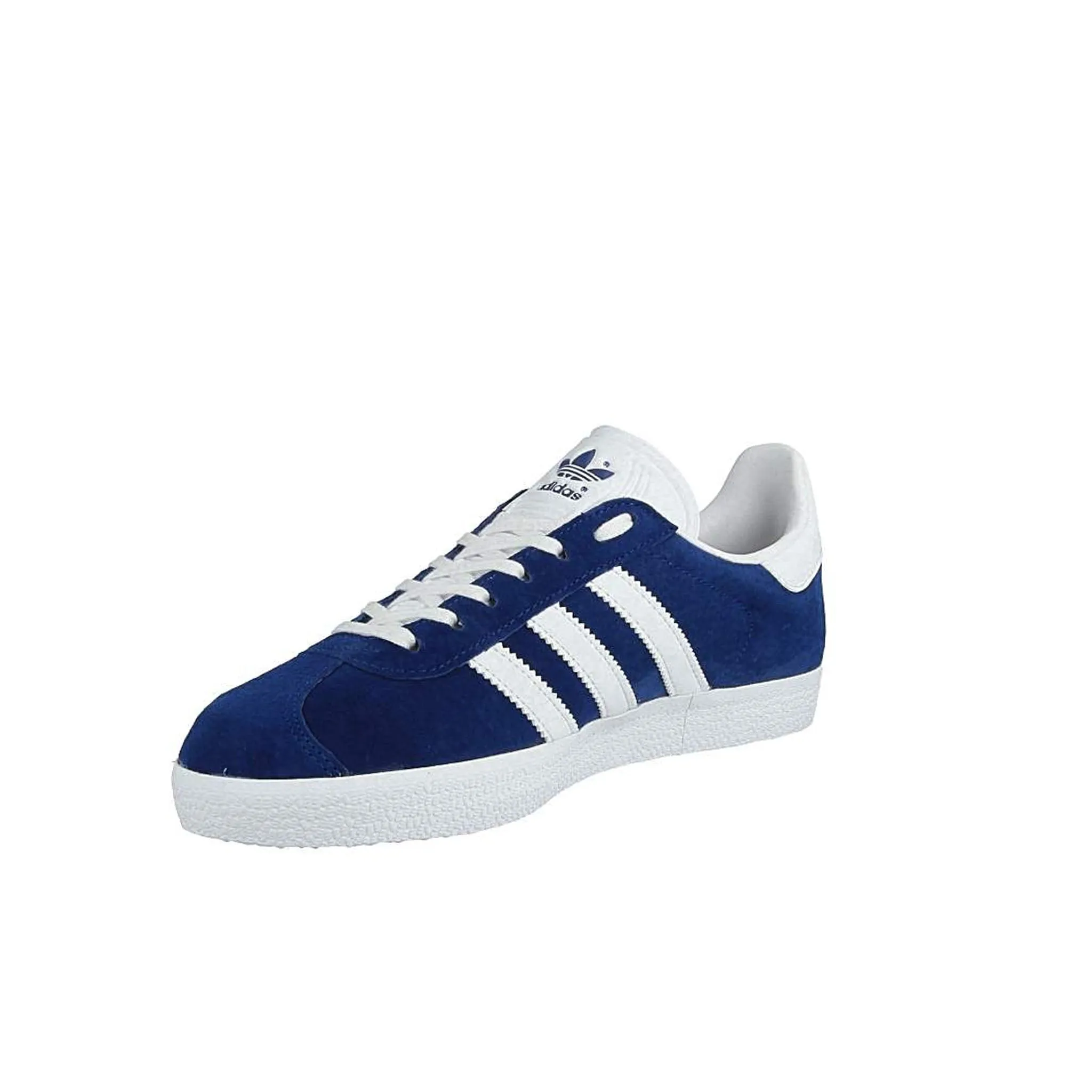 Adidas Gazelle Lace-Up Blue Suede Leather Mens Trainers S76227