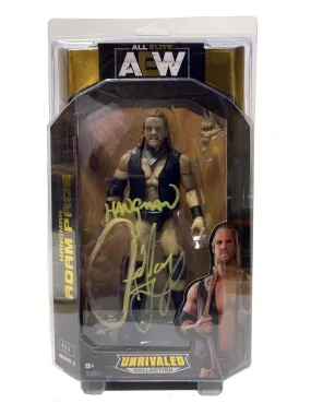 AEW : Unrivaled Series 2 : "Hangman" Adam Page Figure * Hand Signed *