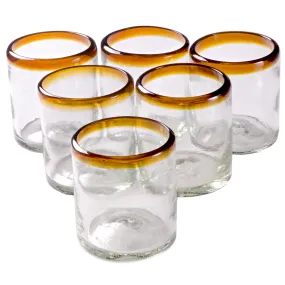 Amber Rim All Purpose - 12 oz  - Set of 6