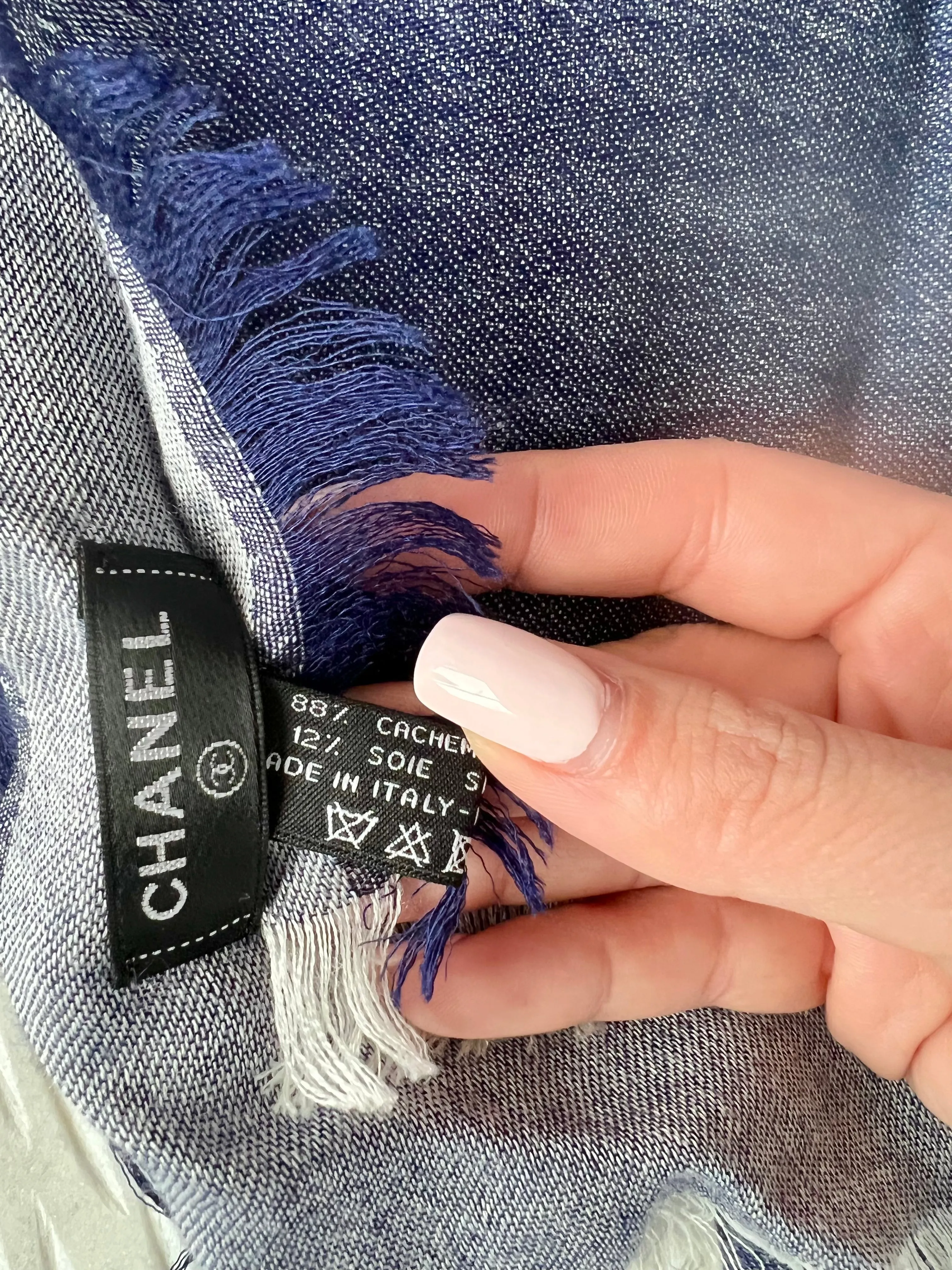 Chanel CC Ombré Shawl