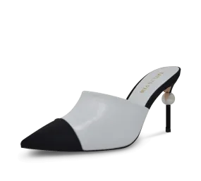 Debbie Two Tone Pearl Mules