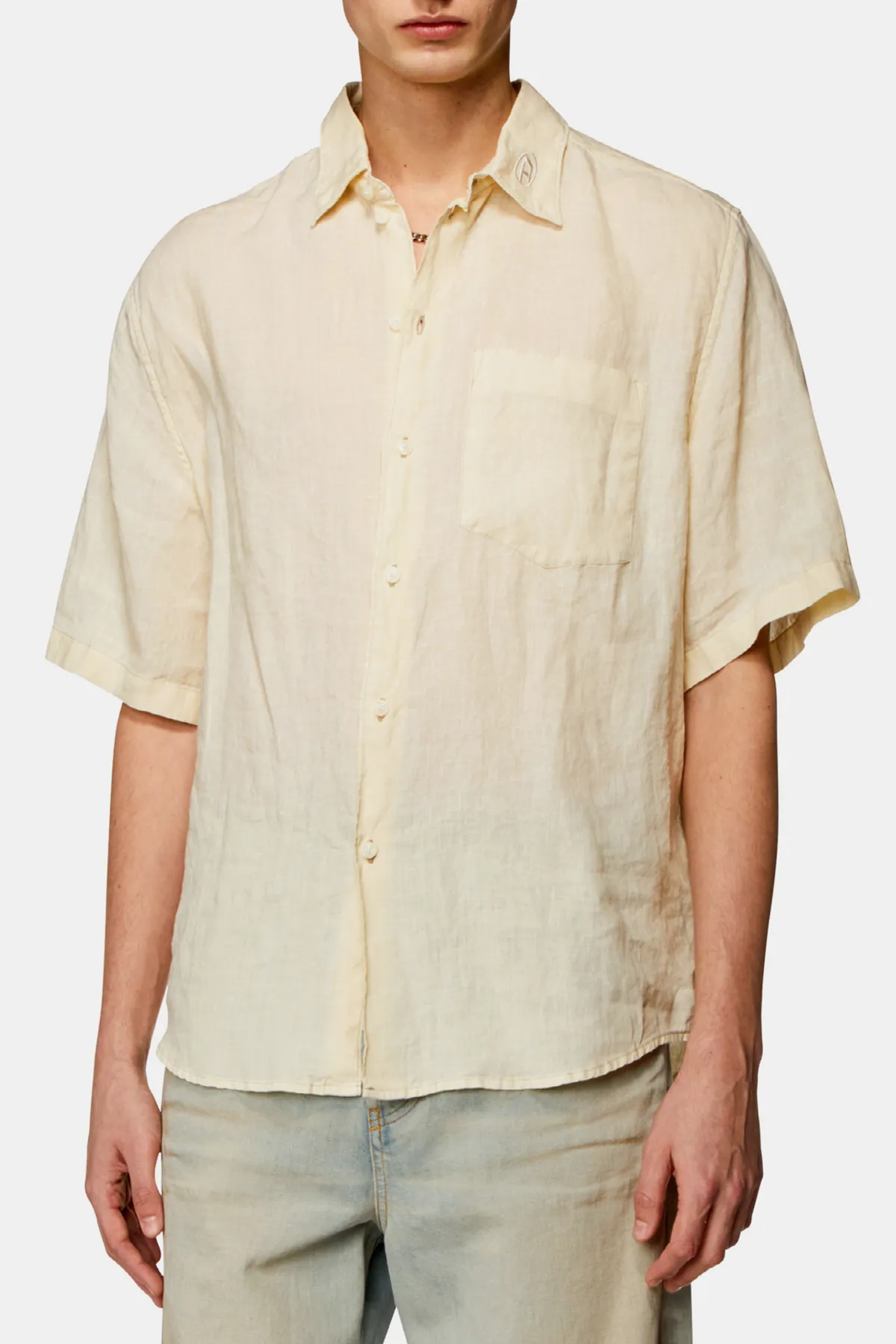 DIESEL Emil S/S Shirt - Beige