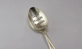 Dream Believe Achieve Coffee Spoon