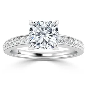 Eva - 18ct White Gold - Cushion