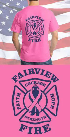 Fairview Fire Department Awareness Back Design