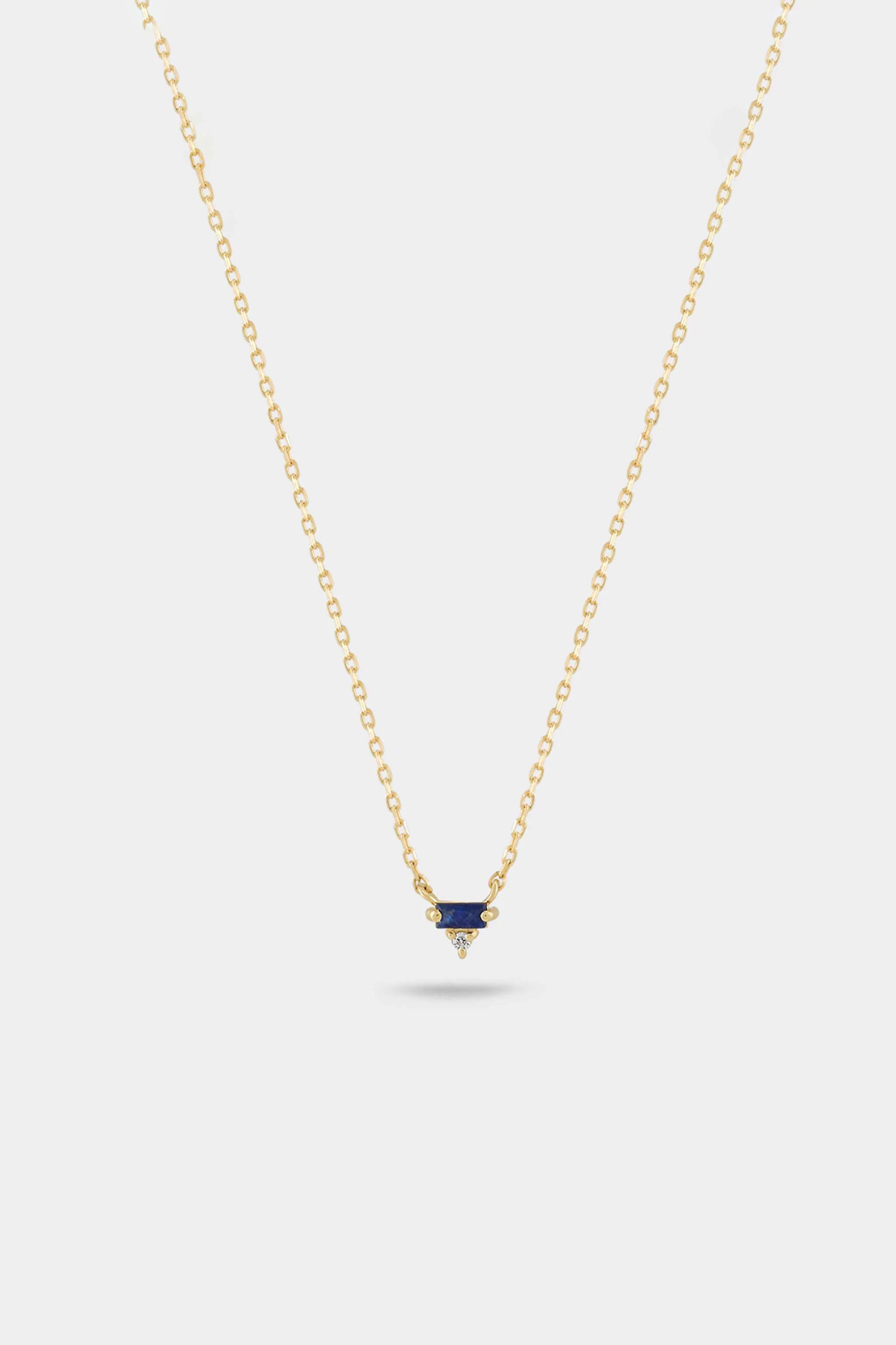 Harmony Necklace in Sapphire and Diamond