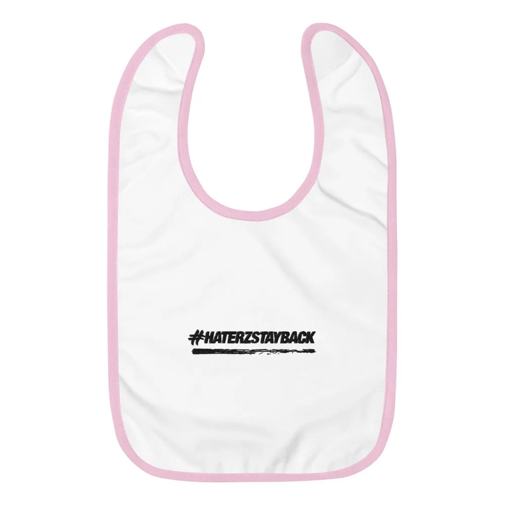 #HaterzStayBack Baby's Bib (Pink)