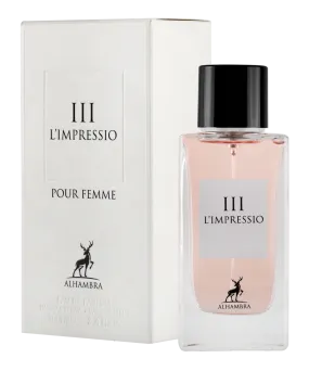 III L'IMPRESSIO Maison Alhambra pour femme 100ml 3.4 oz