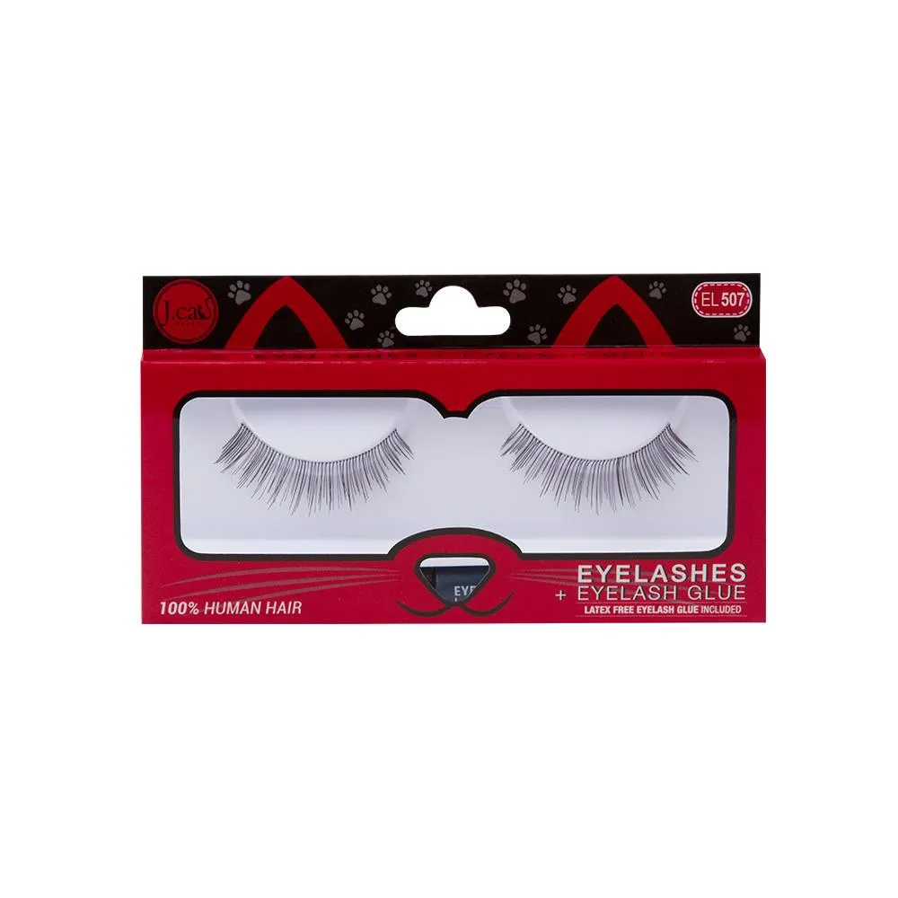 JCAT Eyelash And Glue Set de Pestaas Con Pegamento