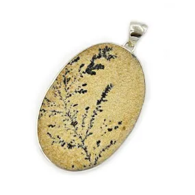 Leaf Jasper Bohemian Gemstone Pendant (B)