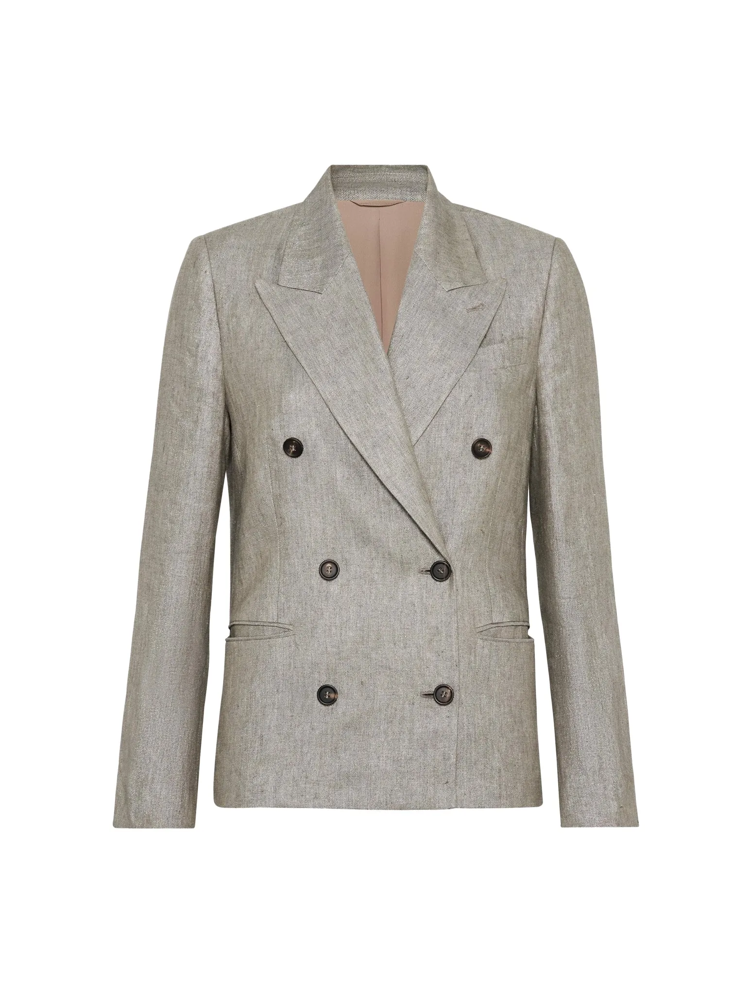 Melange blazer with Mobili detail