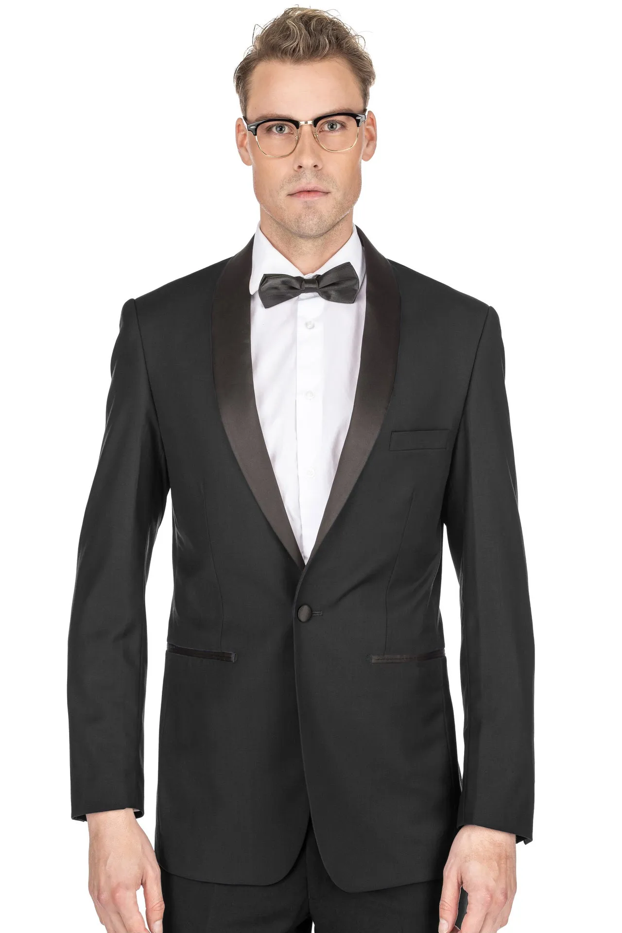 Men's Premium Slim Fit Shawl Lapel Tuxedo