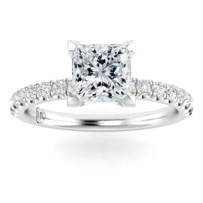 Millie - 18ct White Gold - Princess