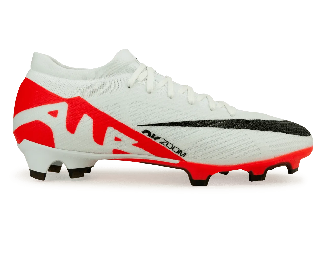 Nike Men's Zoom Mercurial Vapor 15 Pro FG White/Red