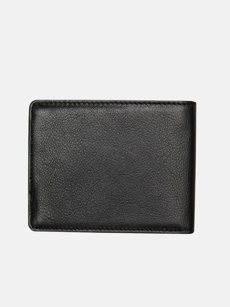 Nixon Cape Leather Wallet - Black