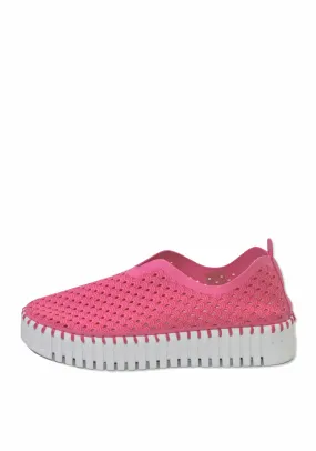 PLATFORM SLIP-ON WITH CUTOUTS (ROSE VIOLET) - ILSE JACOBSEN