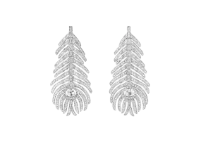 Plume de Paon Earrings