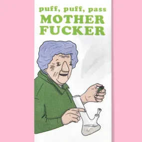 Puff Puff Pass Dishtowel