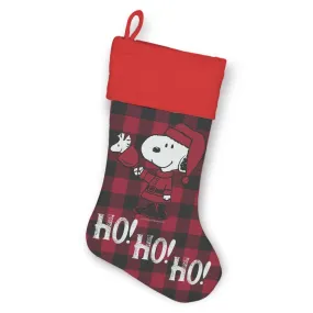 Snoopy & Woodstock Ho Ho Ho Stocking