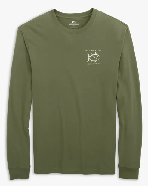 Southern Tide Livin Lodge Skipjack Fill Long Sleeve T-Shirt