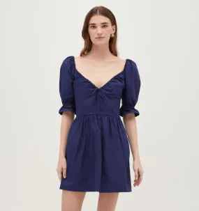 The Ophelia Mini Dress - Navy