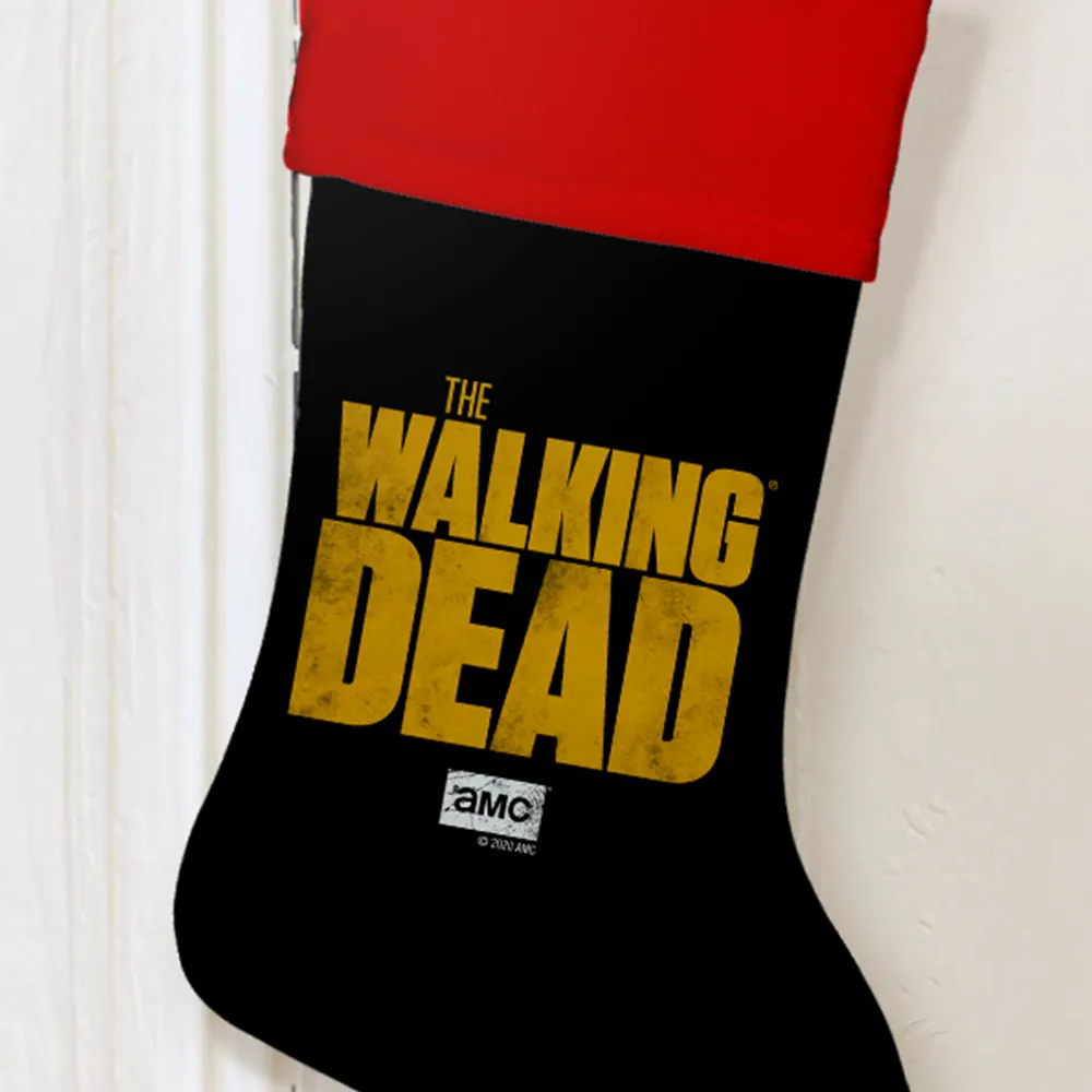 The Walking Dead Logo Stocking