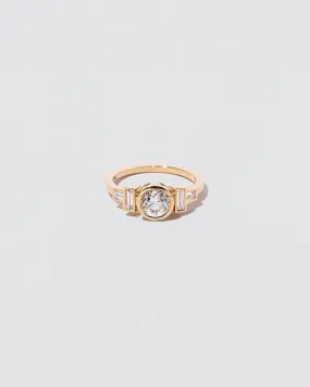 Third Eye Ring - White Diamonds